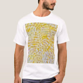 Gelli Printed Golden Leaves T-shirt (Voorkant)