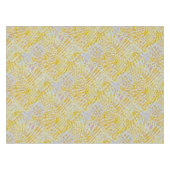 Gelli Printed Golden Leaves Tafelkleed (Voorkant (Horizontaal))