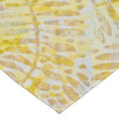 Gelli Printed Golden Leaves Tafelkleed (Gekanteld)