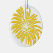 GELLOW DAISY KERAMISCH ORNAMENT (Rechts)
