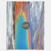 Gellowstone Grand Prismatic Hot Spring - Aanpassen Fleece Deken (Voorkant)