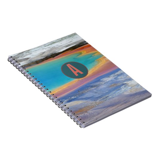 Gellowstone Grand Prismatic Hot Spring - Aanpassen Notitieboek (Rechterzijde)