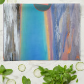 Gellowstone Grand Prismatic Hot Spring - Aanpassen Theedoek (Gevouwen)