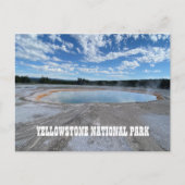 Gellowstone Grand Prismatic Spring Briefkaart (Voorkant)