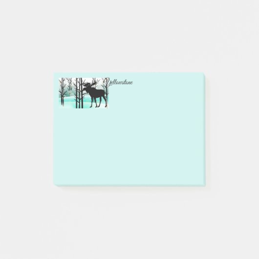 Gellowstone Moose na de introductie Post-it® Notes (Voorkant)