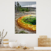 GELLOWSTONE'S MORNENDE GEHEUGENPOOL POSTER (Keuken)