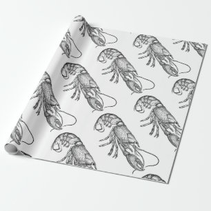 gelobster cadeaupapier