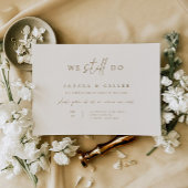 Gelofte Verlengingsceremonie Huwelijksuitnodiging  Save The Date