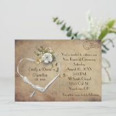  Gelofte Vernieuwing Bruiloft Uitnodigen Briefkaar Kaart (Staand voorkant)