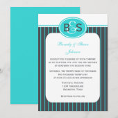 Gelofte Vernieuwing Robin Ei Blauwe Streep Kaart (Voorkant / Achterkant)