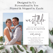 Gelofte Vernieuwing Uitnodiging Foto die we nog st