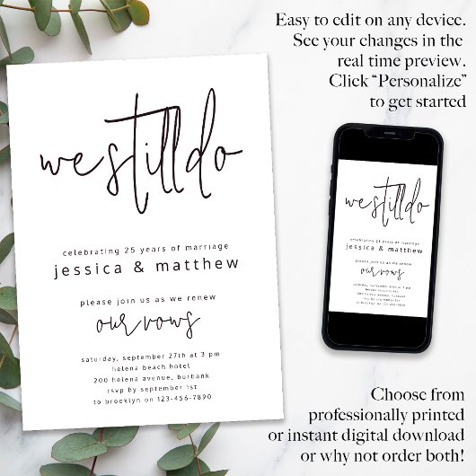 Gelofte Vernieuwing uitnodiging Modern doen we nog