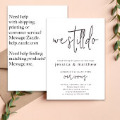 Gelofte Vernieuwing uitnodiging Modern doen we nog