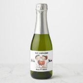 Geloften in bloei sparkling wijnetiket (Voorkant)