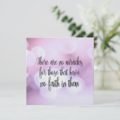 GELOOF 5,25 x 5,25-kaart Kaart (Staand voorkant)