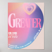 Geloof / Aanmoediging / Interieurontwerp / Poster (Voorkant)