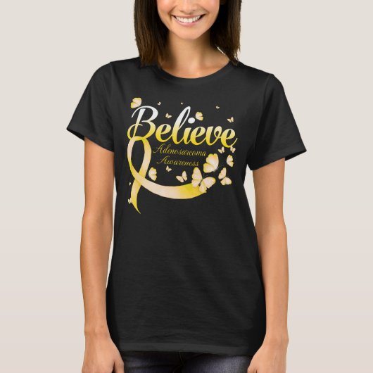 Geloof ADENOSARCOMA Butterfly T-shirt (Voorkant)