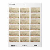 "geloof" Adresetiketten Etiket (Full Sheet)