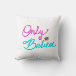 Geloof alleen Inspirerend citaten Kussen