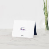 Geloof alleen maar | Sneeuwkerst Feestdagen Kaart (Achterkant)