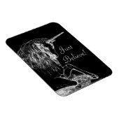 Geloof alleen maar Unicorn Magneet (Rechterzijde)