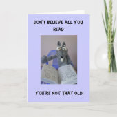 Geloof allen niet u… kaart (Voorkant)