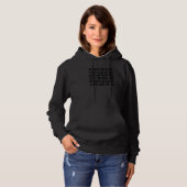 Geloof als Maria Vertrouw als Jozef Hoop als Herde Hoodie (Voorkant volledig)