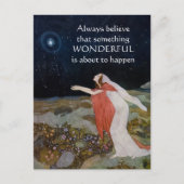 Geloof altijd Briefkaart (Voorkant)