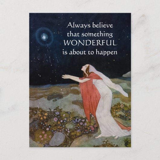 Geloof altijd Briefkaart (Voorkant)