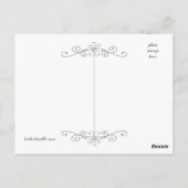 Geloof altijd in Briefkaart met fairy Tales Chalkb (Achterkant)