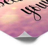 Geloof altijd in jezelf 2 poster (Hoek)