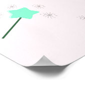 Geloof altijd in magie - Magische Fairy Rainbow Poster (Hoek)