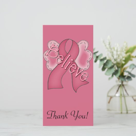 Geloof Bedankkaart (Staand voorkant)