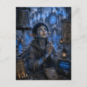 Geloof / Beiaardier / Bevroren Kathedraal Briefkaart