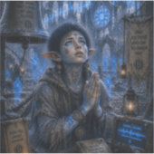 Geloof / Beiaardier / Bevroren Kathedraal Sticker (Voorkant)