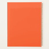 Geloof & Bereik Botanische Volks Bloem Planner (Achterkant)