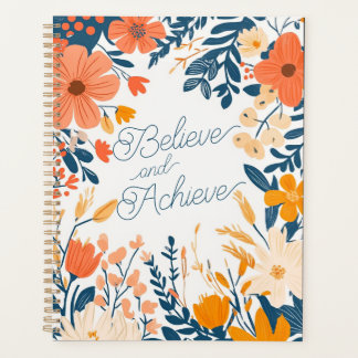 Geloof & Bereik Botanische Volksbloem Planner
