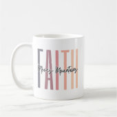 Geloof Beweegt Bergen Bijbel Verse Koffiemok (Links)