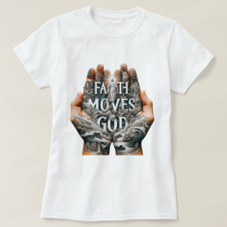 Geloof beweegt God T-shirt