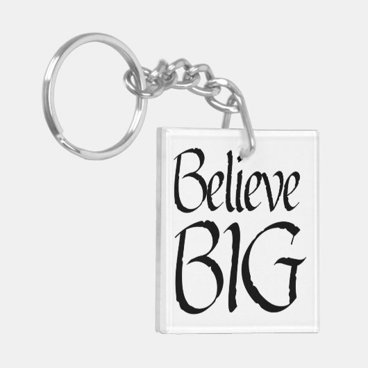 Geloof BIG Sleutelhanger (Voorkant Links)