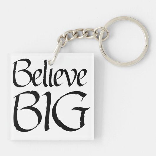 Geloof BIG Sleutelhanger (Achterkant)