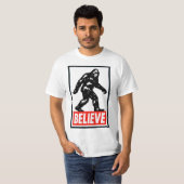 Geloof - Bigfoot Sasquatch T-shirt (Voorkant volledig)