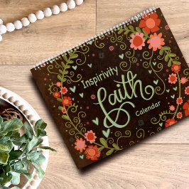 Geloof Bijbelvers Floral Inspirivity Kalender