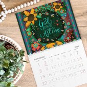 Geloof Bijbelvers  Floral Inspirivity Kalender