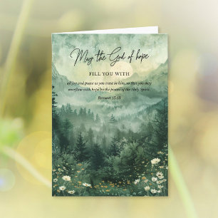 Geloof Bijbelvers Romeinen 15:13 Kaart