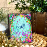Geloof Bloemvogels Whimsical Leuke Ezel Fotoplaat<br><div class="desc">Inspirerend Faith Birds Floral Ezel Plaque- , grillige en stijlvolle kunstwerken gemaakt om te inspireren en op te tillen. Kleurrijk, bloemontwerp voegt enkele positieve vibes toe aan je dag. Deze leuke schildersezel plaquettes maken geweldige inspirerend koekjes voor familie, vrienden, collega's, docenten, enz.. Modernere, bloemige en motivatie plaquettes in mijn winkel....</div>