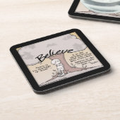 Geloof boom drankjes onderzetter (Linkerzijde)