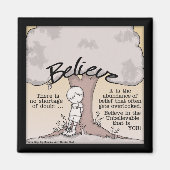 Geloof boom magneet (Voorkant)