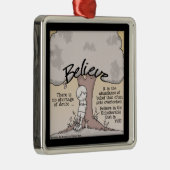 Geloof boom metalen ornament (Rechts)