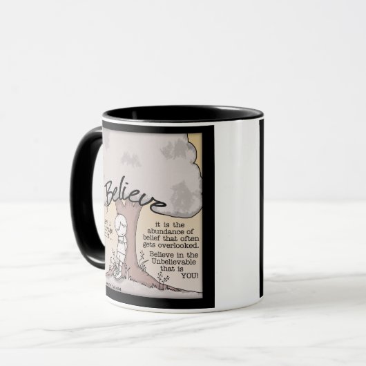 Geloof boom mok (Voorkant links)